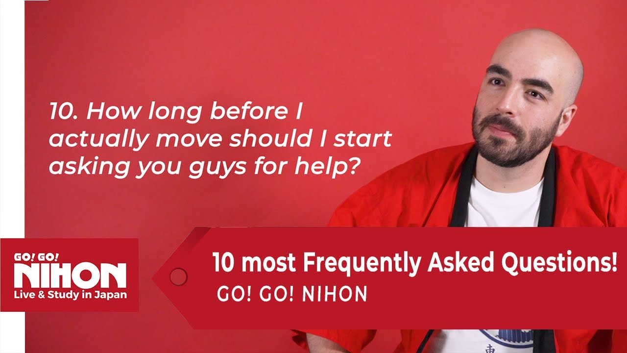 Отвечаем на 10 ваших наиболее часто задаваемых вопросов!- GO! GO! NIHON