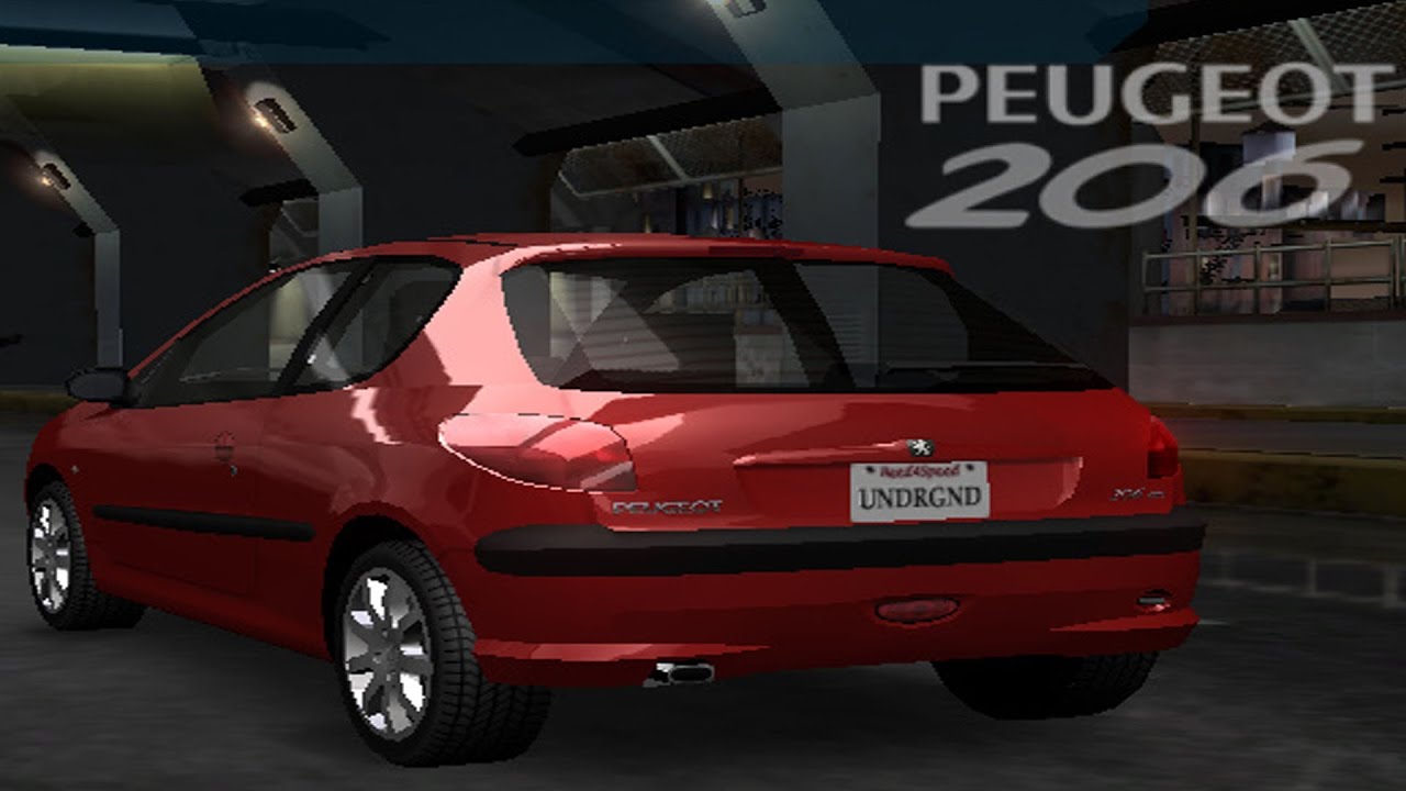 Need For Speed: Underground - Peugeot 206 - Test Drive Gameplay (HD) [1080p60FPS]