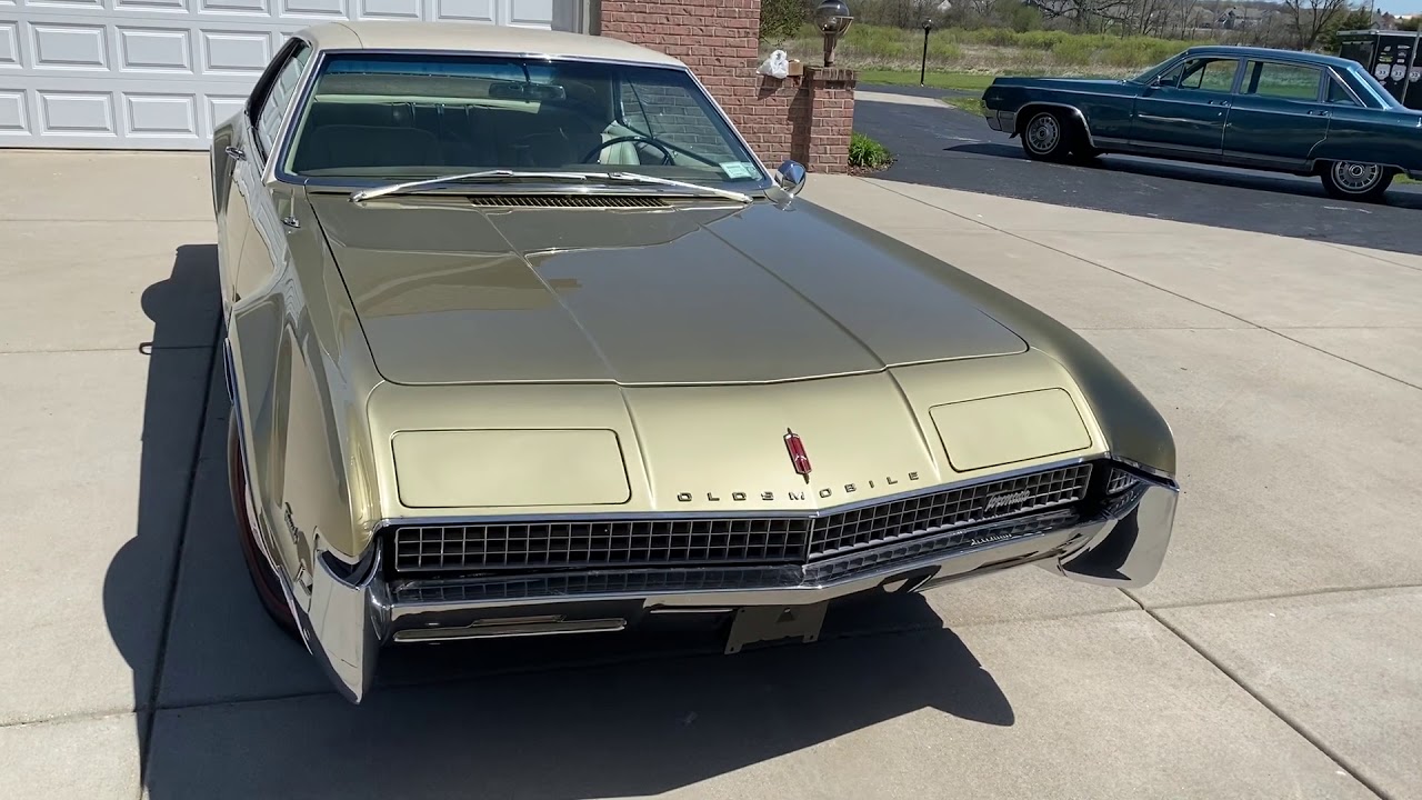 '67 Oldsmobile Toronado - Florentine Gold - Start up and walk around