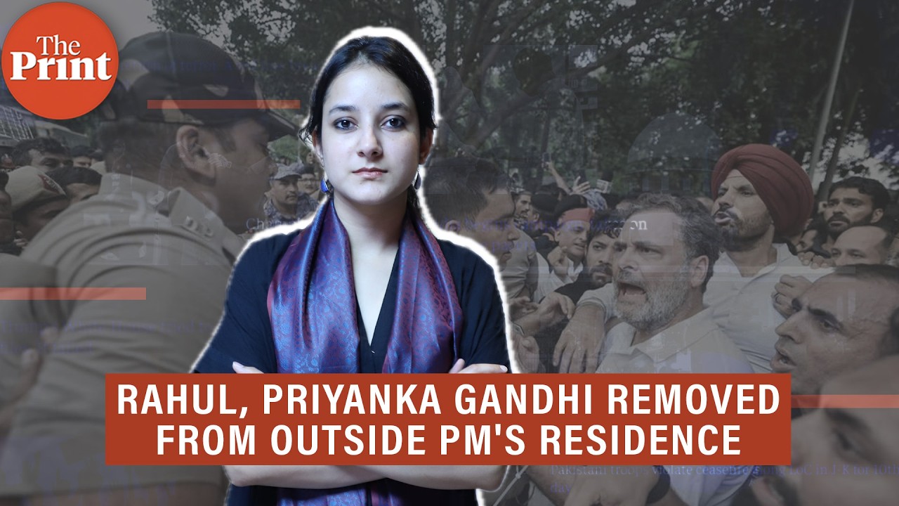 Congress leaders removed from outside PM's residence, Wangchuk shifted to private hospital