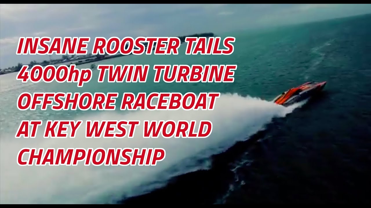 Insane Key West 200 mph video of Aquamania