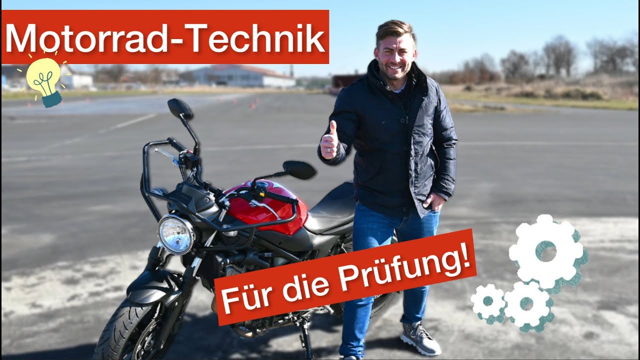 Motorrad-Technik f&uuml;r die Pr&uuml;fung! Das fragt der Pr&uuml;fer (ALT: Aktuelle Version in der Beschreibung)