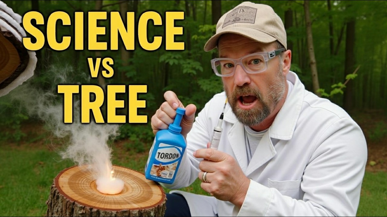 Decimate Unwanted Trees and Shrubs Without Digging? Try This!!