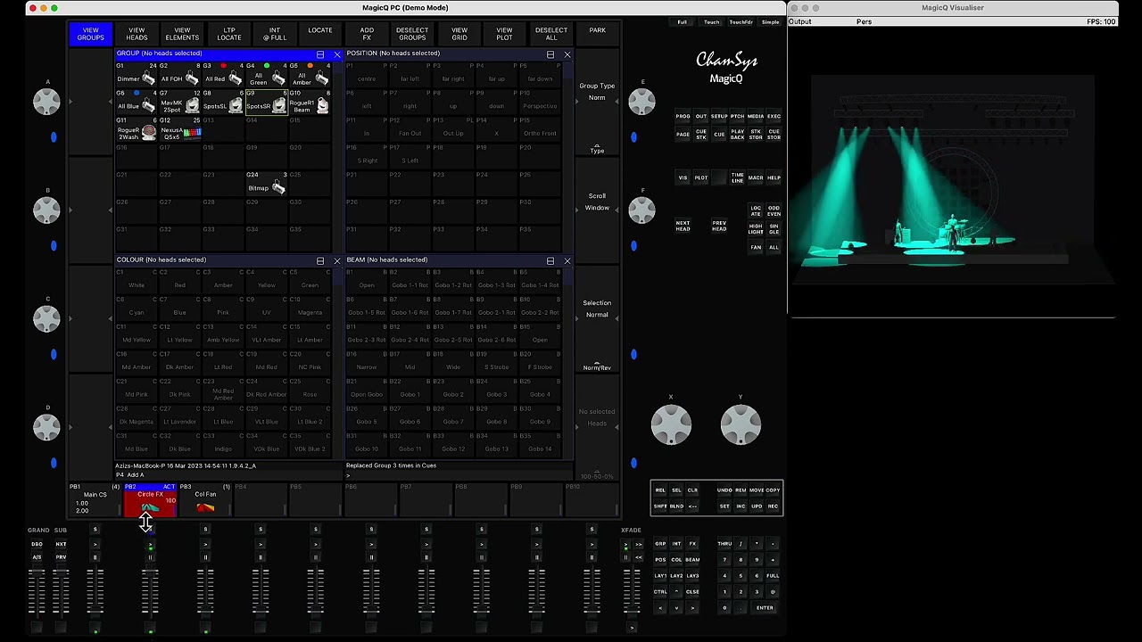 MagicQ - Replace, clone & remove groups in Group Cues & FX (from v1941)