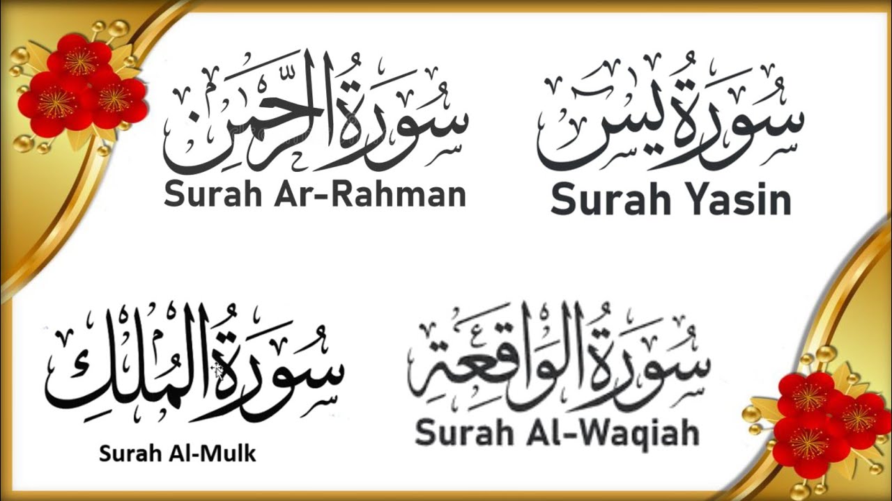 Surah Yasin, Rahman, Waqiah, Mulk - Beautiful Recitation by Qaria Asma Huda | 4 Powerful Surahs 🌟