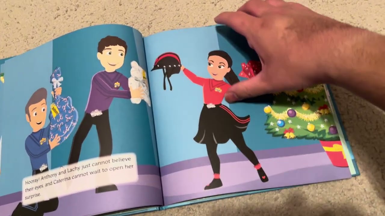 The Wiggles Merry Christmas wiggles book