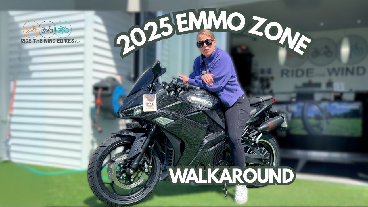 Walkaround | 2025 Emmo Zone Motorcycle Style Ebike