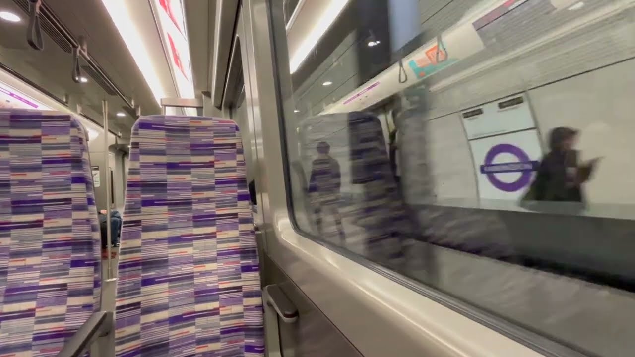 London Underground + Elizabeth Line Journey: Goodge Street - Stratford via Tottenham Court Road