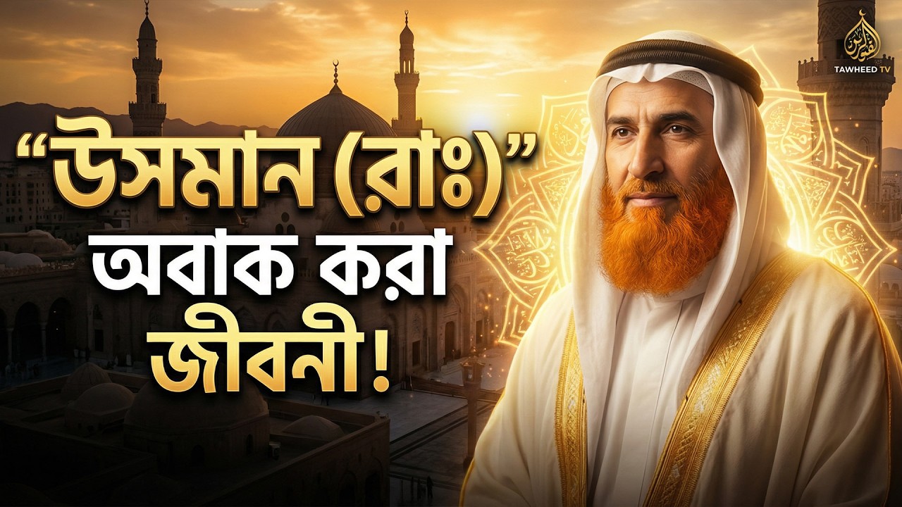 ওসমান রাদিয়াল্লাহু তা'আলা আনহুর জীবনী শায়খ আমানুল্লাহ বিন ইসমাঈল মাদানী Amanullah Bin Ismail Madani