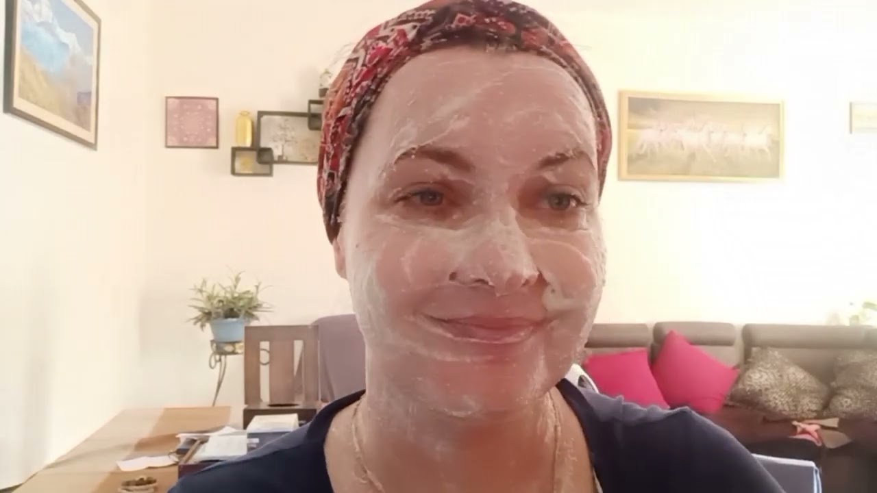 Самая доступная и эффективная анти эйдж маска.Anti ageing facial at home.