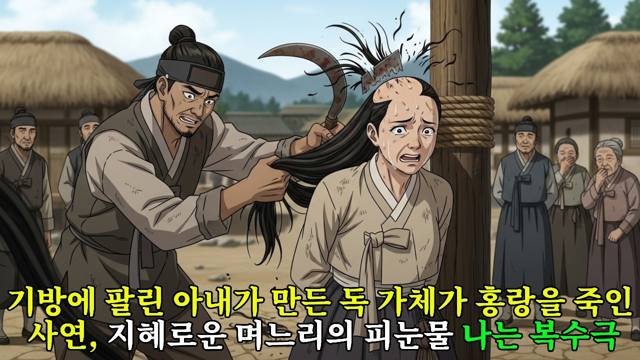 기방에 팔린 아내가 만든 독 가체가 홍랑을 죽인 사연 , 지혜로운 며느리의 피눈물 나는 복수극 | 조선야담 | 오디오북