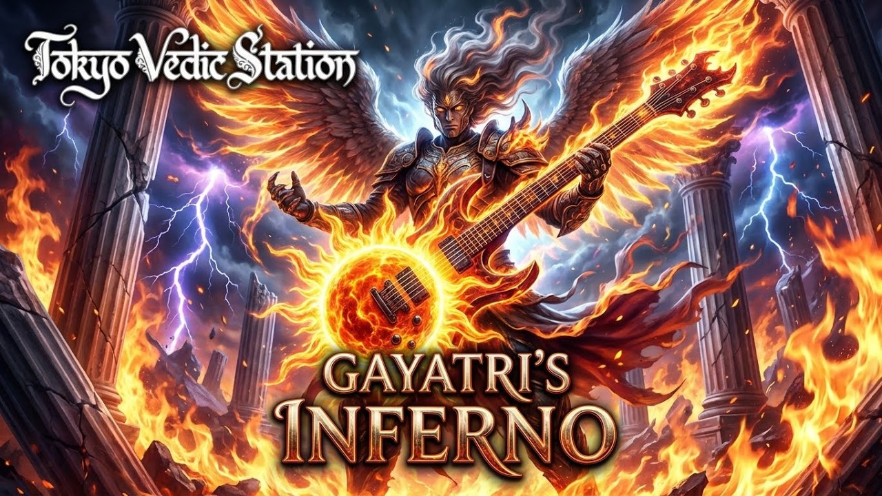 Gayatri's Inferno: BHARGO DEVASYA Neo-classical Metal Unleashed| TOKYO VEDIC STATION