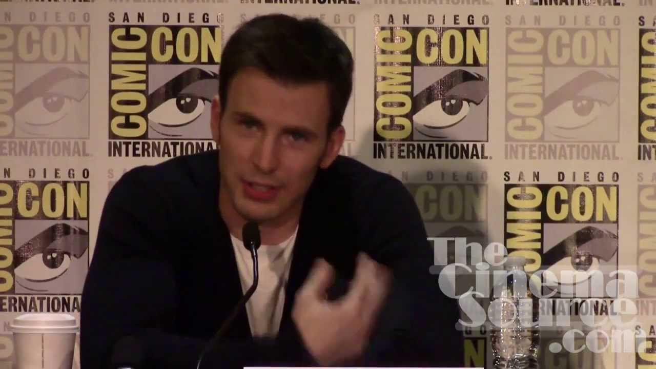 Captain America The Winter Soldier Interviews with Chris Evans, Scarlett Johansson at SDCC 2013