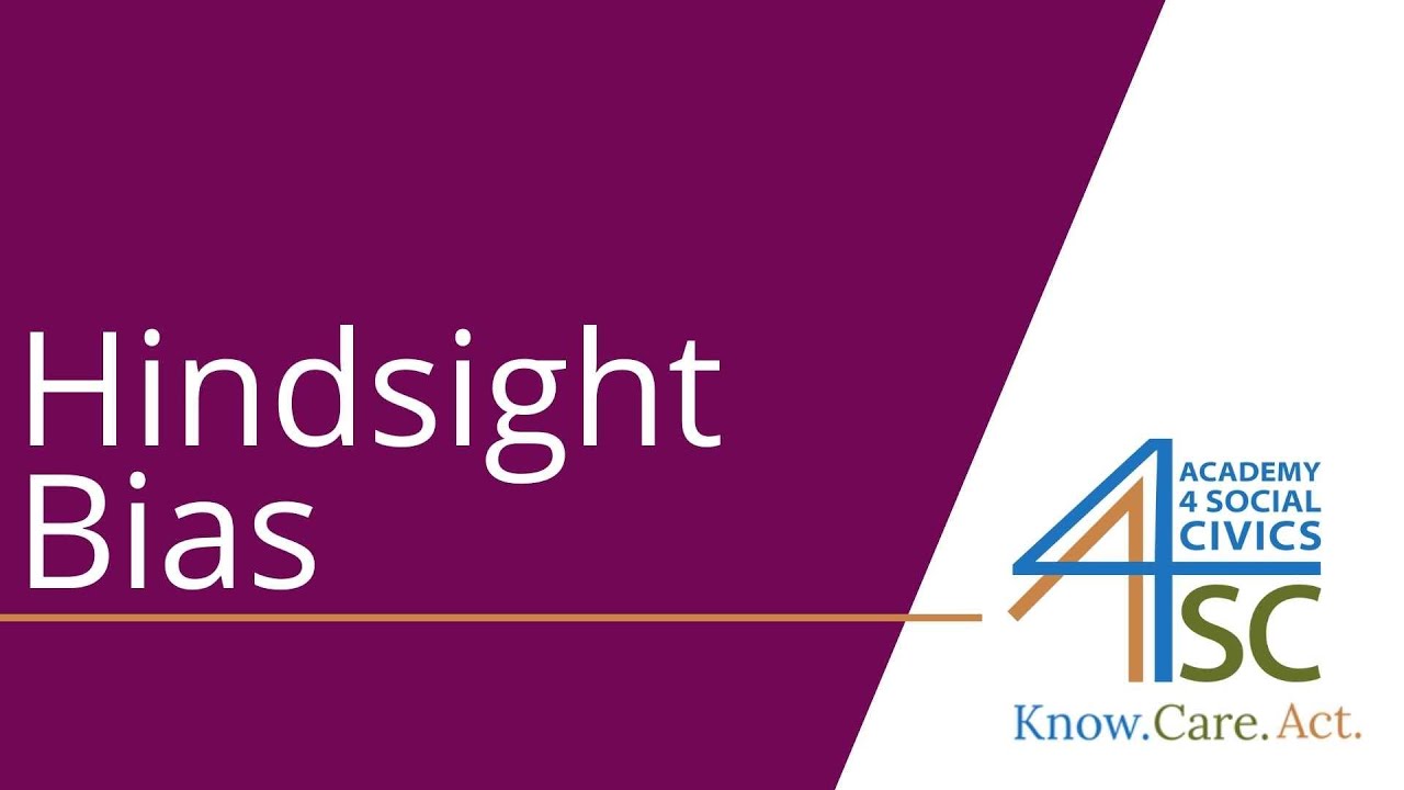 Ошибка ретроспективного восприятия: я знал это с самого начала! &mdash; Серия &laquo;Когнитивные искажения&raquo; |...