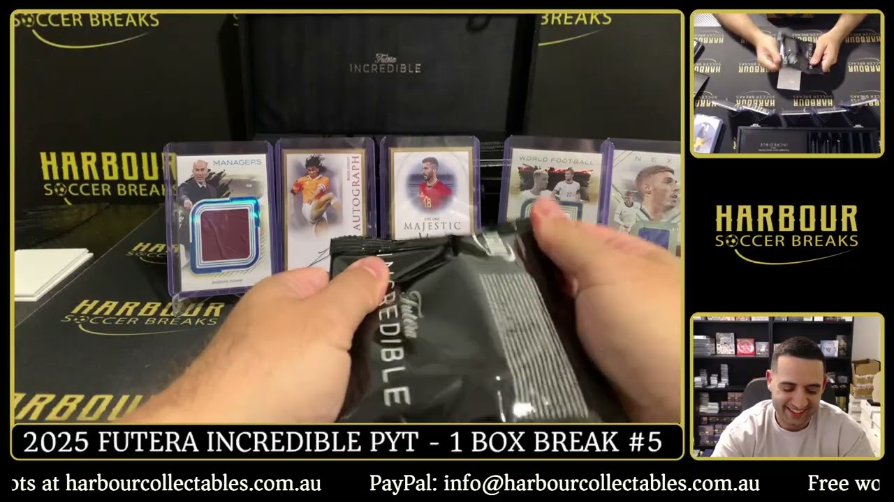 Break #5 - 2025 Futera Incredible PYT 1 Box