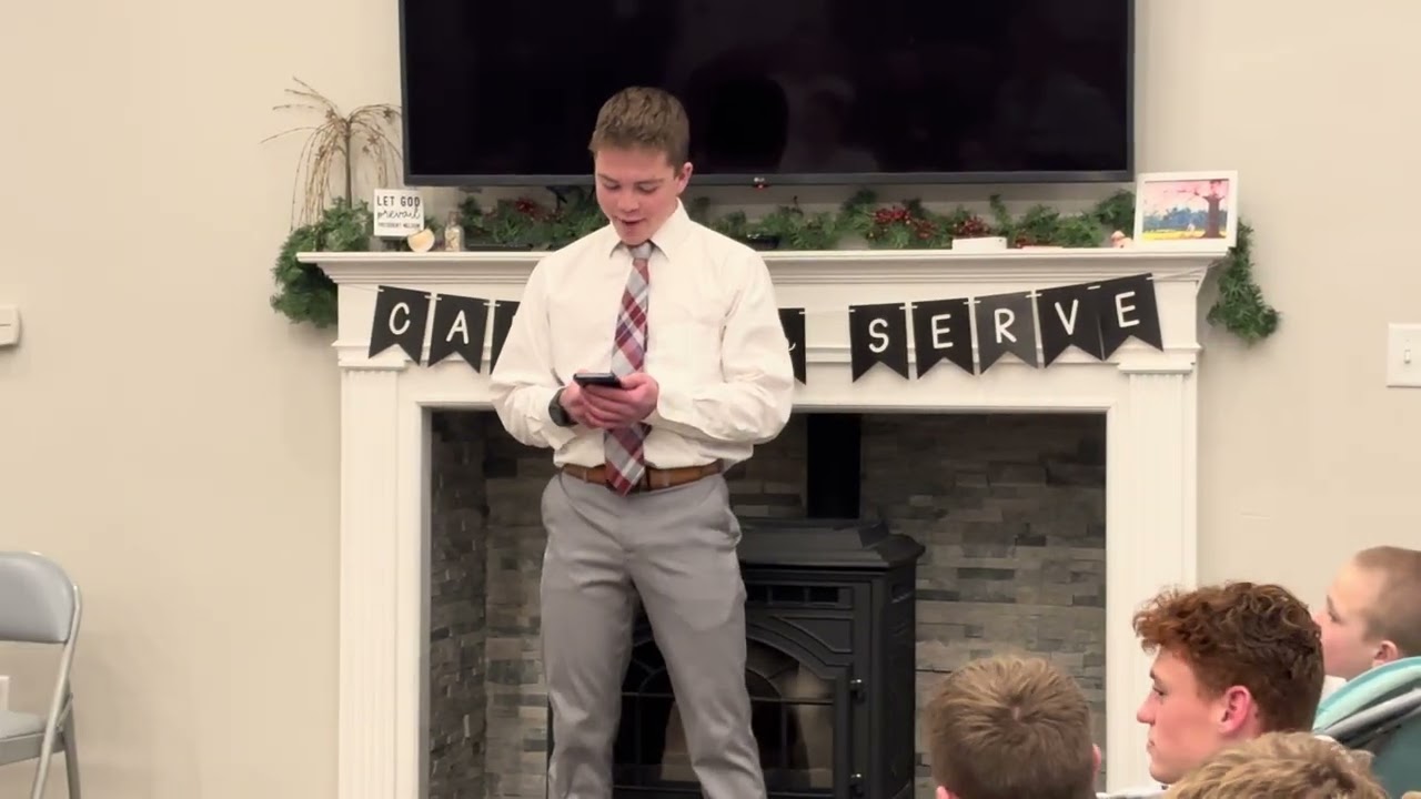 Colter Barzee , Mission call, Tuesday, January 13, 2026