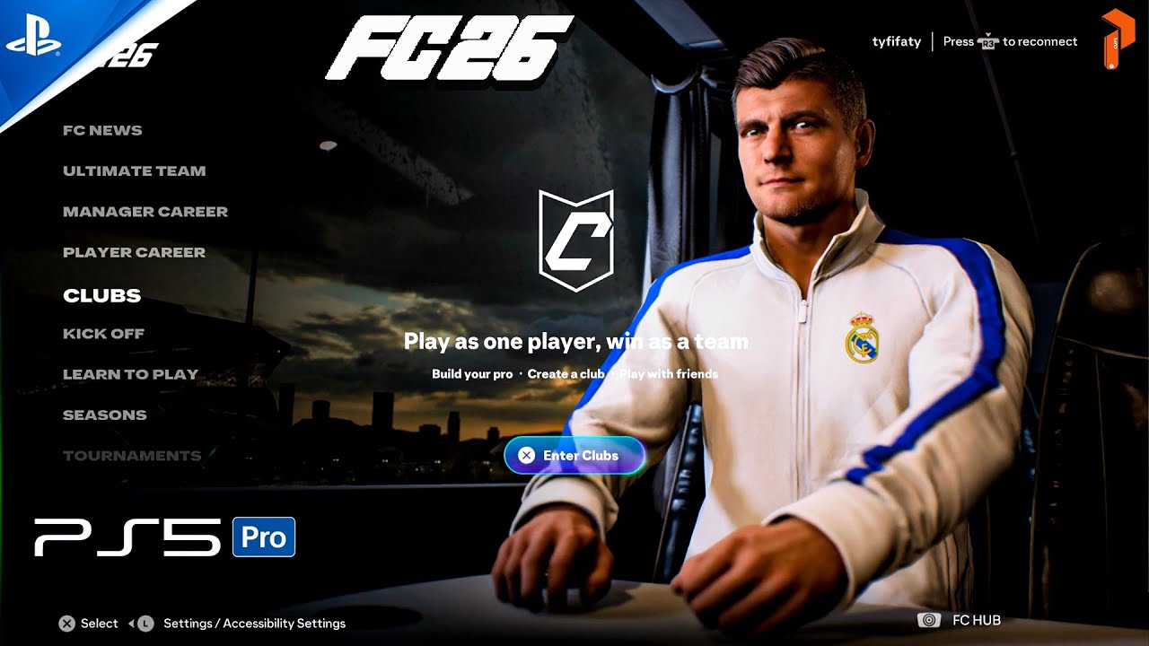 FC 26 PS5 Pro Gameplay | UCL Final Real Madrid vs Barcelona #elclasico #fc26 #ps5 #fifa #football