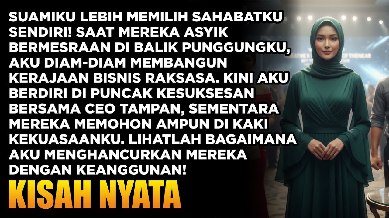 SAHABATKU SERING BERKUNJUNG KE RUMAHKU - KUKIRA INGIN SILAHTURAHMI, TERNYATA UNTUK BERTEMU SUAMIKU