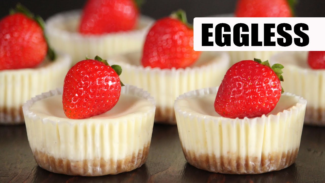 Eggless Mini Cheesecake in 15 Minutes | How Tasty Channel