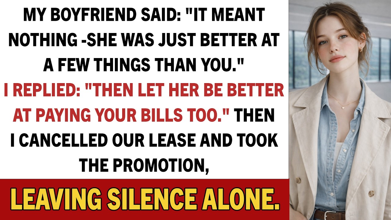 My Boyfriend Said: “It Meant Nothing — She Was Just Better At A Few Things Than You.”