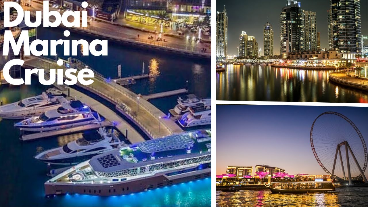 Dubai Marina Dinner Cruise (4k)