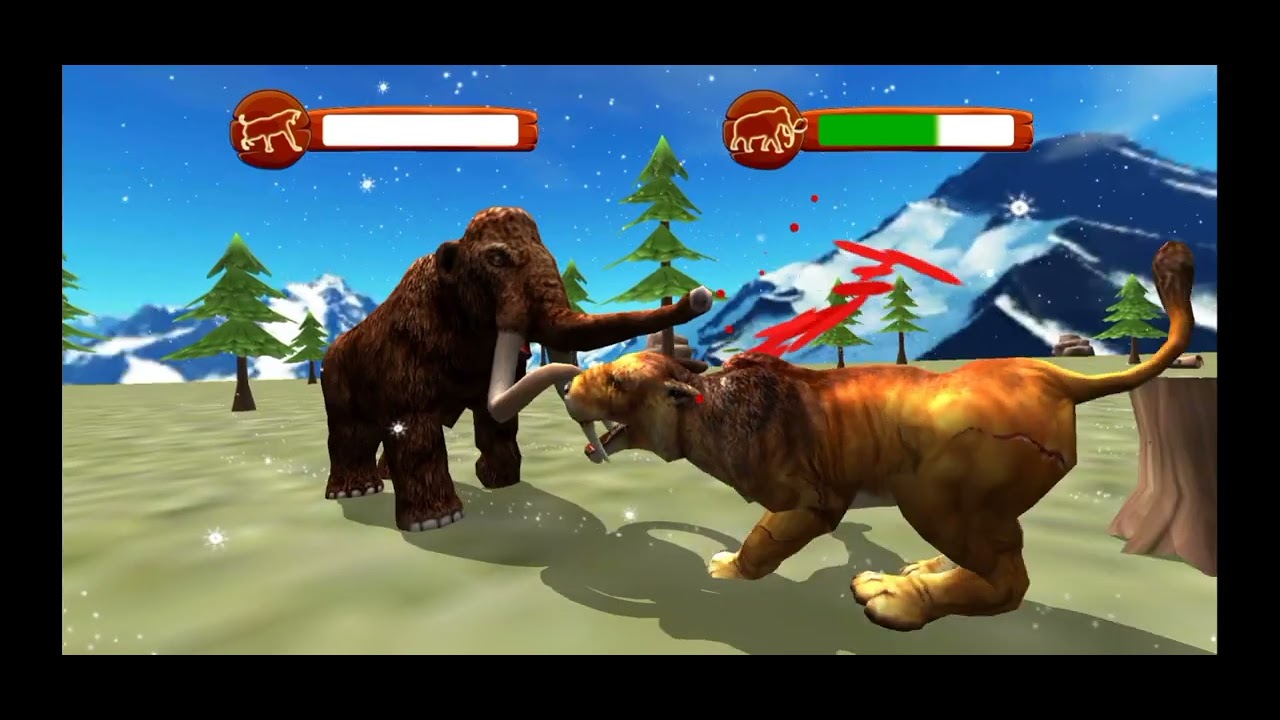 Mammoth simulator 3D - полное прохождение (Full gameplay)