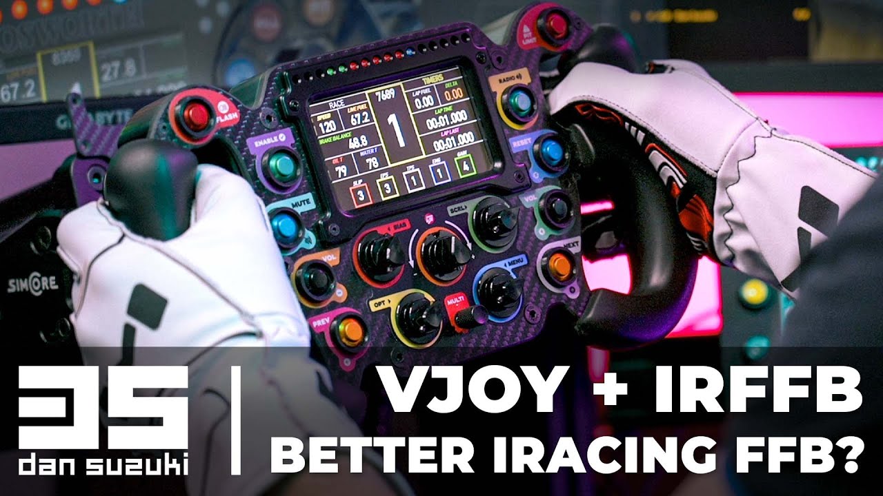 Улучшенная обратная связь для iRacing? Руководство по установке irFFB и vJoy | Учебное пособие | ...