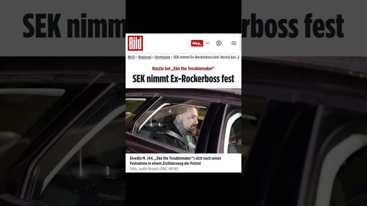 ❌ POLIZEI NIMMT EKO THE TROUBLEMAKER VORLÄUFIG FEST ❗️❗️❗️