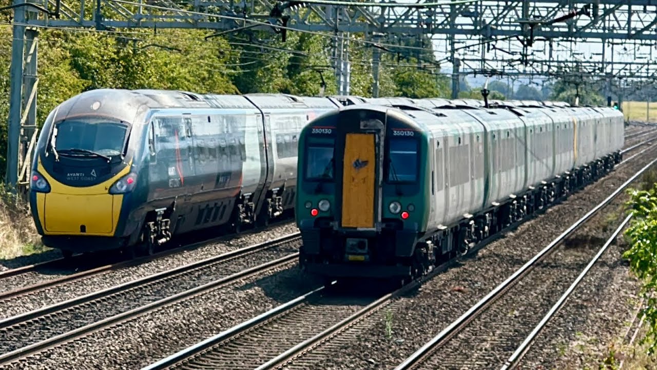 Trains near Crewe, WCML, 25/8/2025 | Boom Trainspots