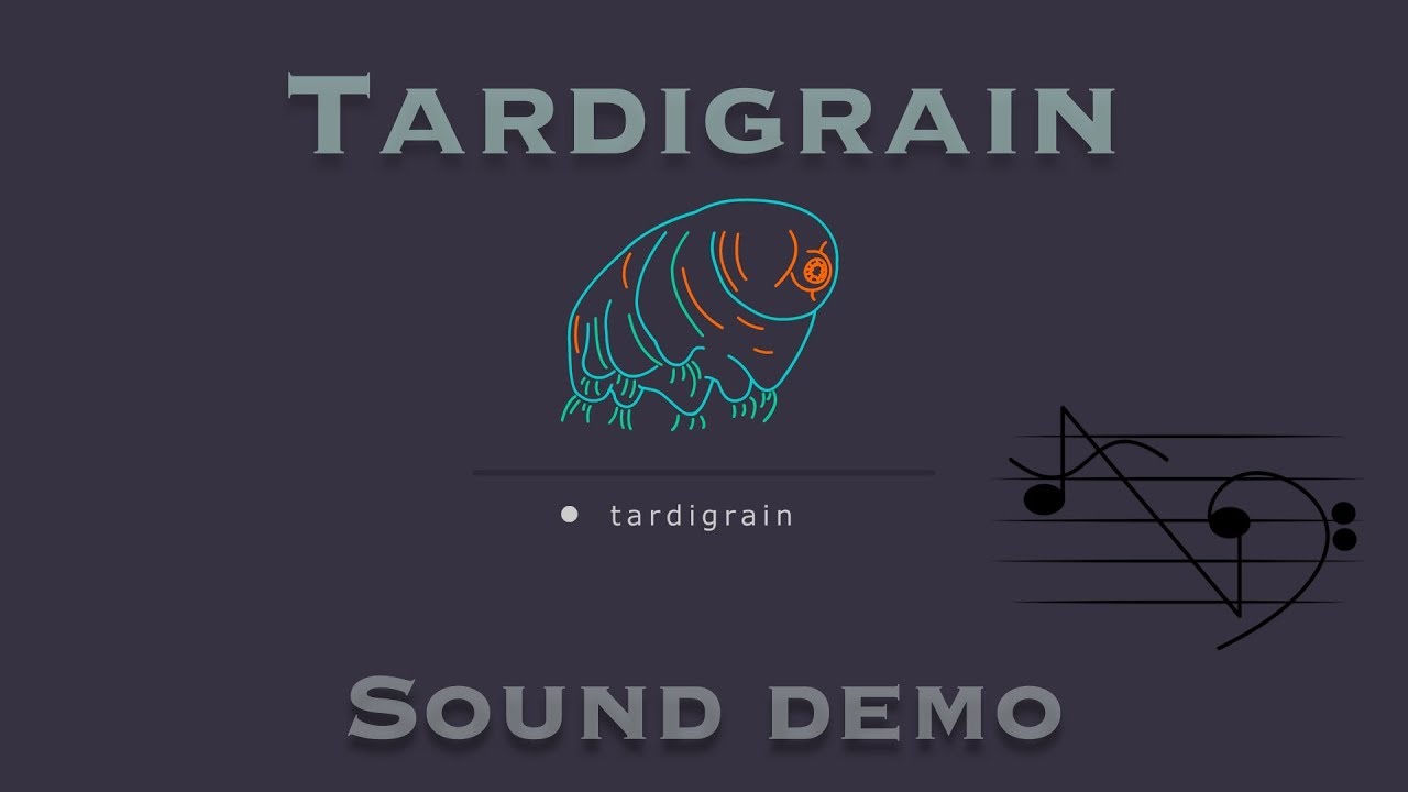Tardigrain Granular Synthesiser | Shut up and Play Sound Demo