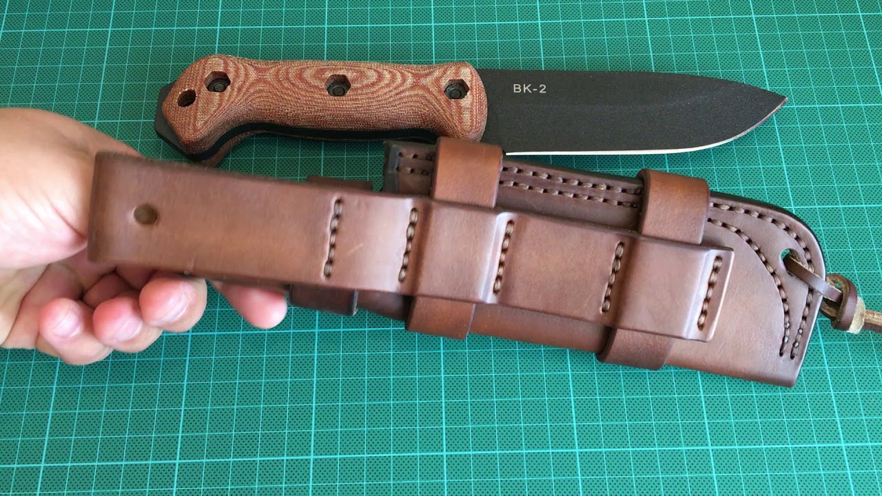 Апгрейд ножа Ka-Bar BK 2 (новые ножны и накладки)