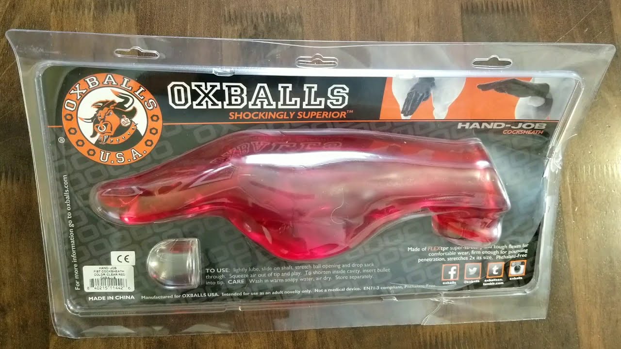 Massive Hand-Job Cocksheath by OXBALLS Larger Than Bad Dragon Crackers