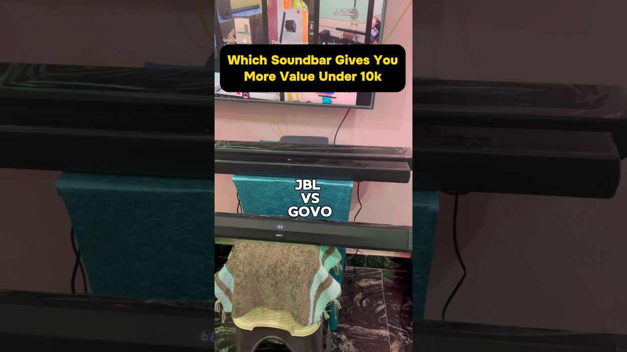 STOP! Watch This Before Buying a Soundbar Under ₹10K! 😱 JBL vs Govo #shorts #jbl #soundbarunder10k