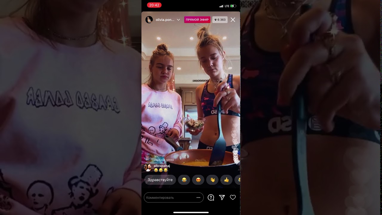 Live Olivia Ponton 1/13/21