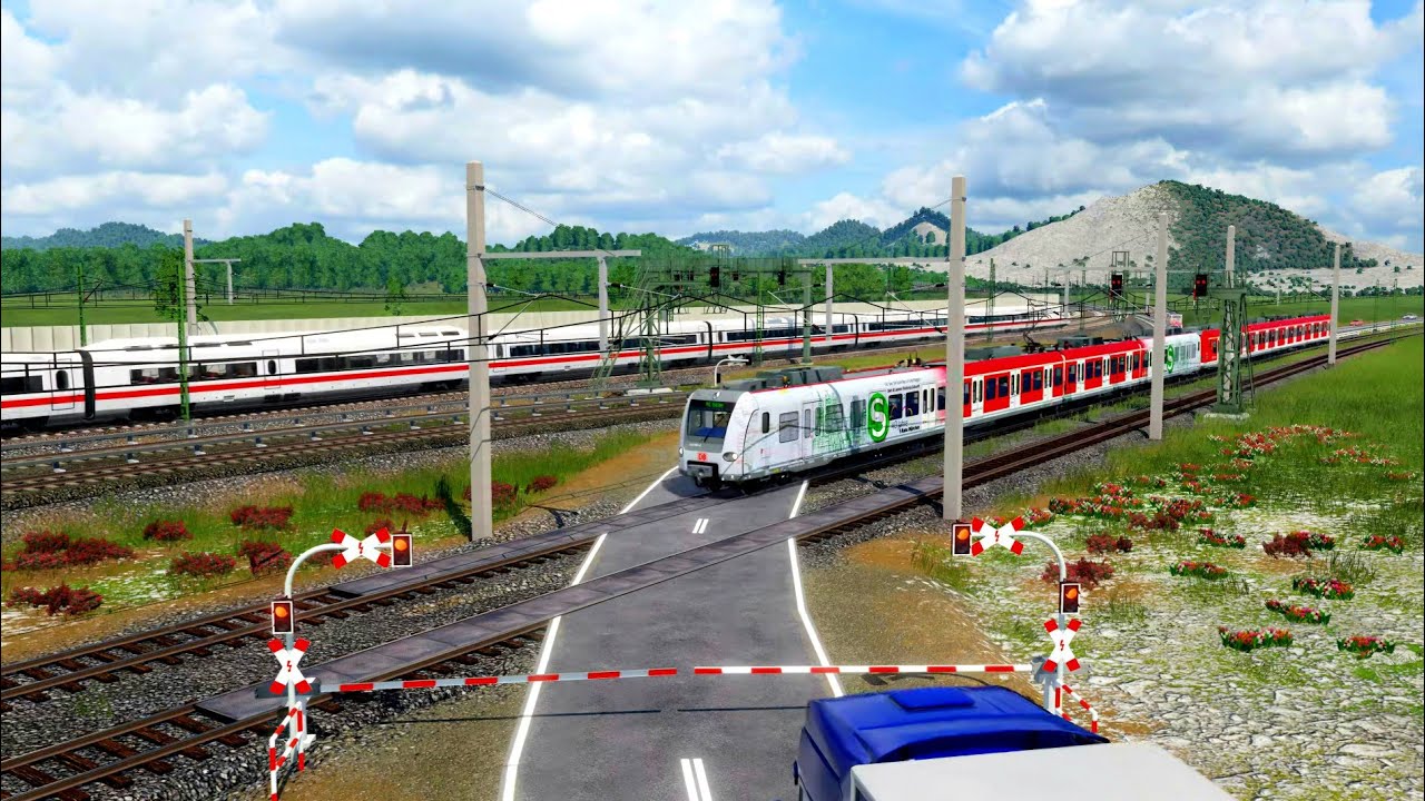 Transport Fever 2: Der Bahnübergang Teil 638