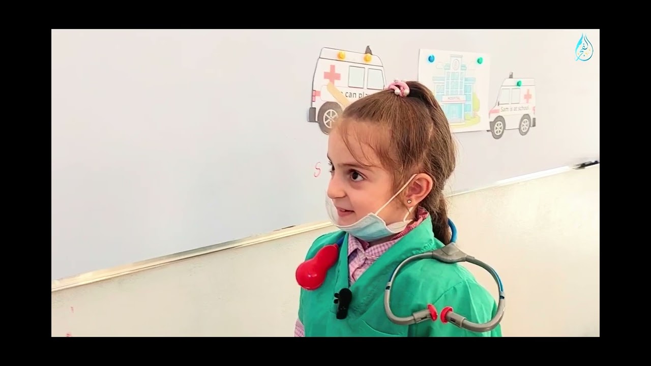 الكلمة الانكليزية طبيب الكلمات يفحص الكلمة ويكتشف الخطأ الصف الأول مدرسة الفجر الخاصة