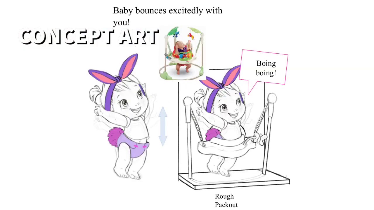 Baby Alive Baby Gotta Bounce Product Development