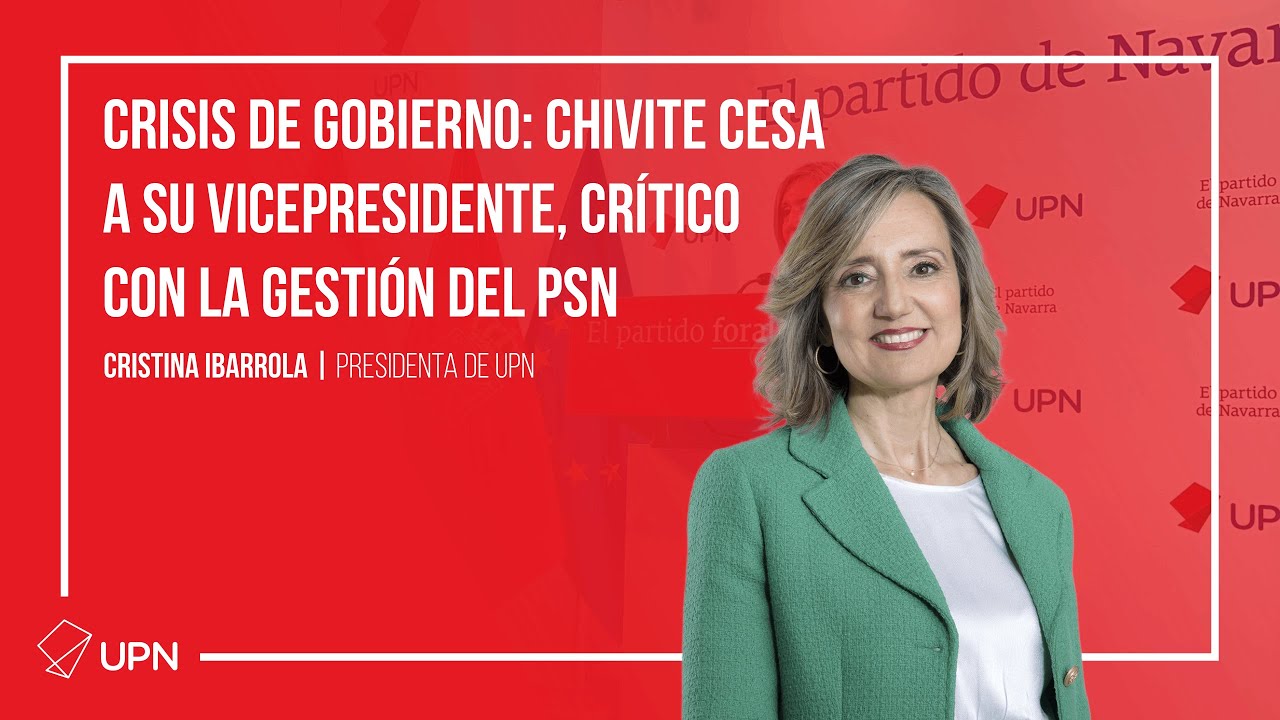CRISIS DE GOBIERNO - Chivite está derrotada, los navarros esperan que dimita - Cristina Ibarrola