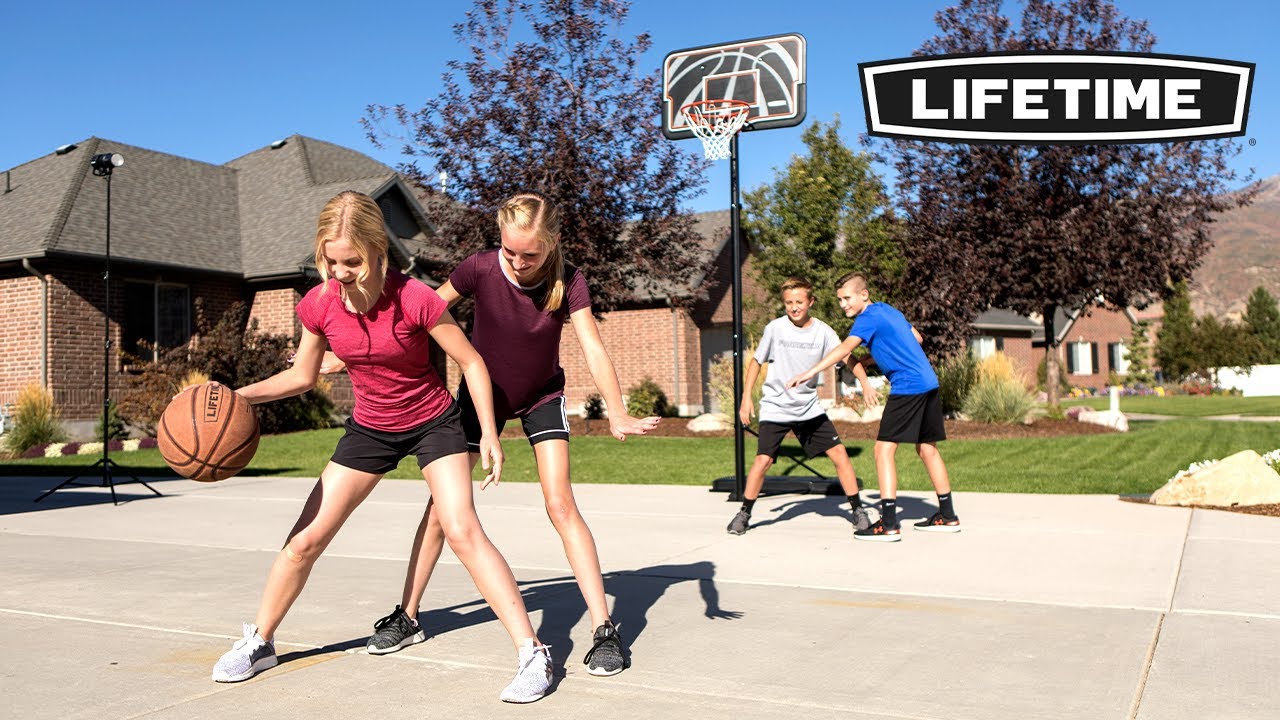 Canastas de Baloncesto Port&aacute;tiles Altura Regulable ◀ LIFETIME Espa&ntilde;a