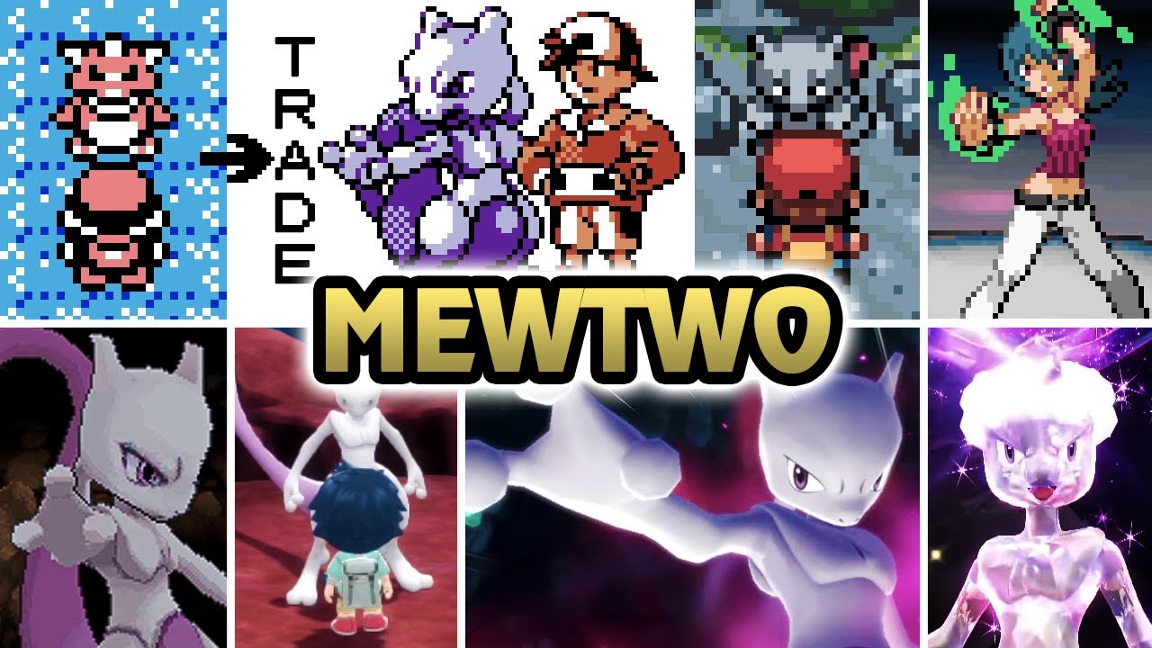 Evolution of Mewtwo Battles (1996 - 2023)