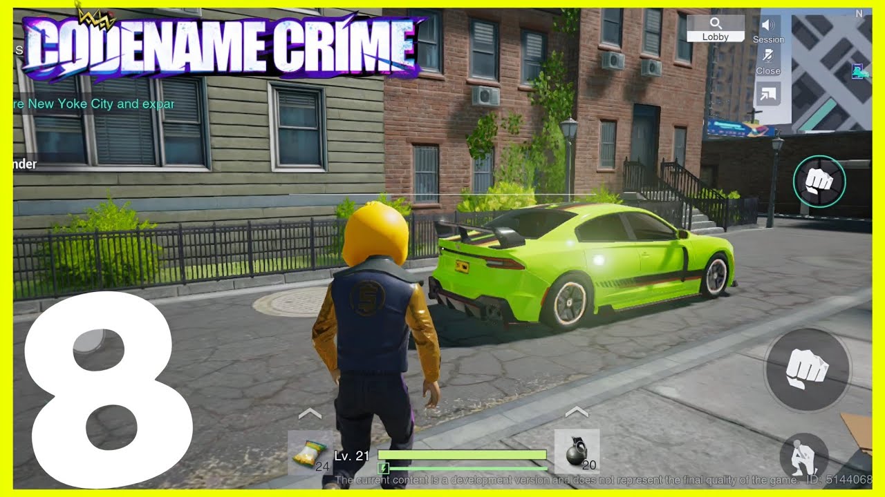 CODENAME CRIME: VICE OPEN WORLD | PART-8 I CRIME CITY MOBILE | ULTRA SETTINGS