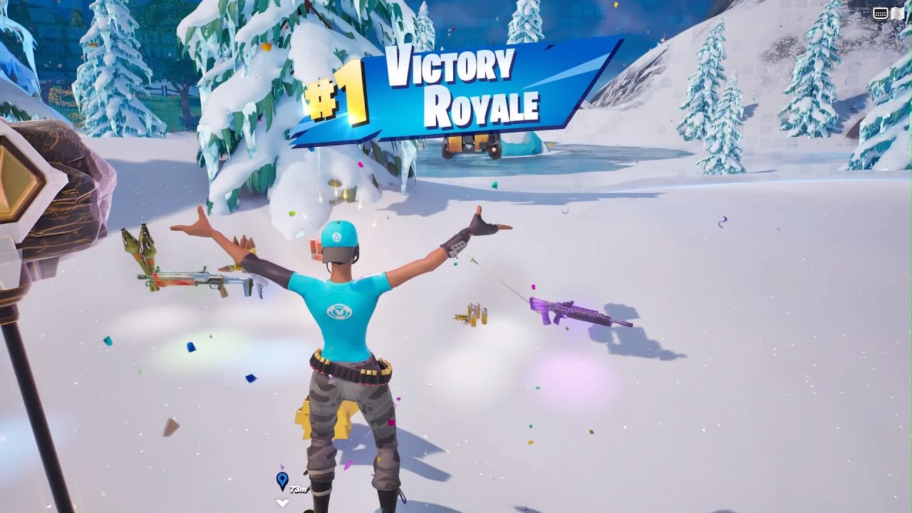 MARKED MARAUDER (V-Bucks Banner Style) Skin Solo Gameplay in FORTNITE!