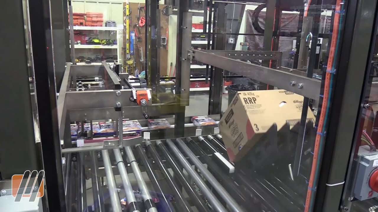 Massman Case Packer: Cereal Boxes