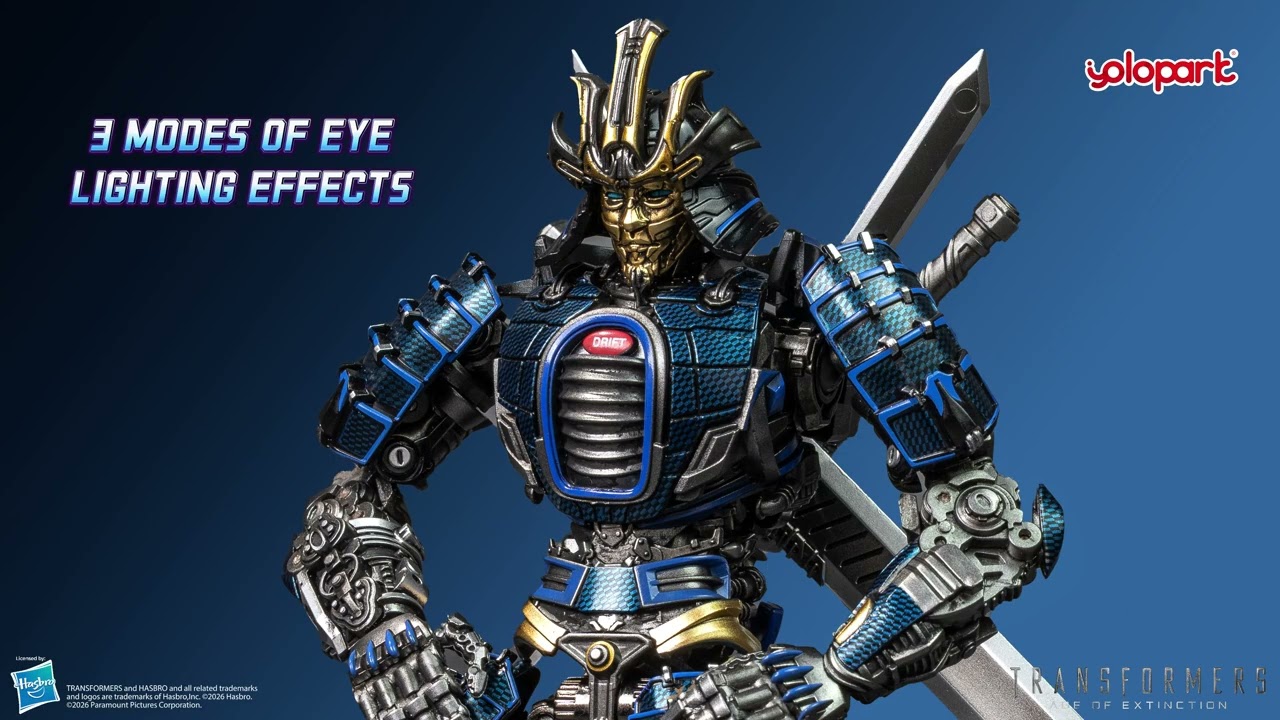 PV Release | Transformers: Age of Extinction - 16cm Drift Model Kits - AMK PRO Series