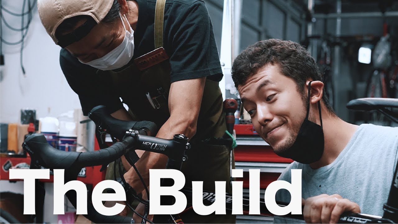 【Bike Build】けんたさんの選んだ 中古のフレーム＆ホイール＆パーツで、ロードバイクを組んでみました。
