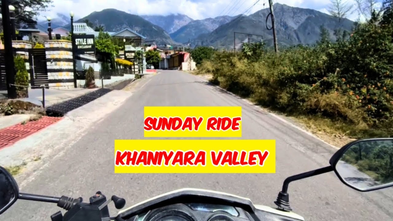 Sunday ride with friends in khaniyara valley (Khadota) 🔥 Dharamshala