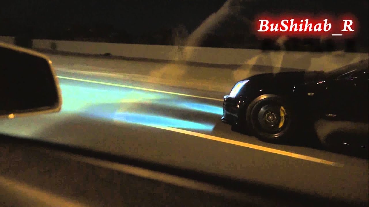 Shelby GT500 & Audi TT RS & C63 AMG vs CTS-V Coupe vs BMW 1M in UAE
