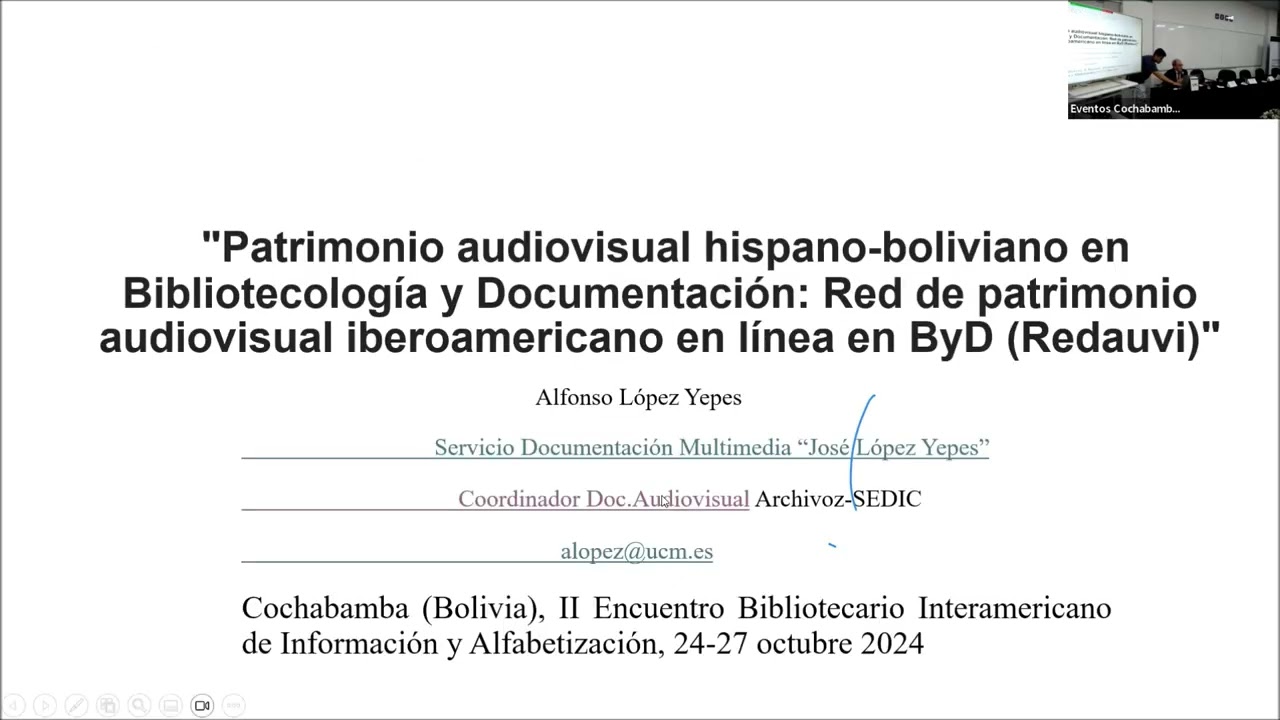 Unifranz Cochabamba-Bolivia: Ponencia Alfonso López Yepes 24 octubre 2024