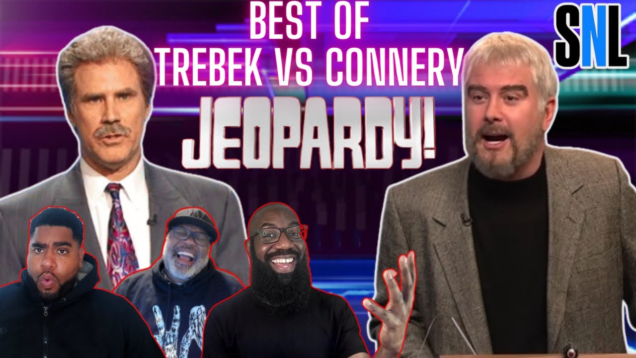 Реакция на SNL Jeopardy! Уилл и Хаммонд выводят конфликт Требек и Коннери на новый уровень!