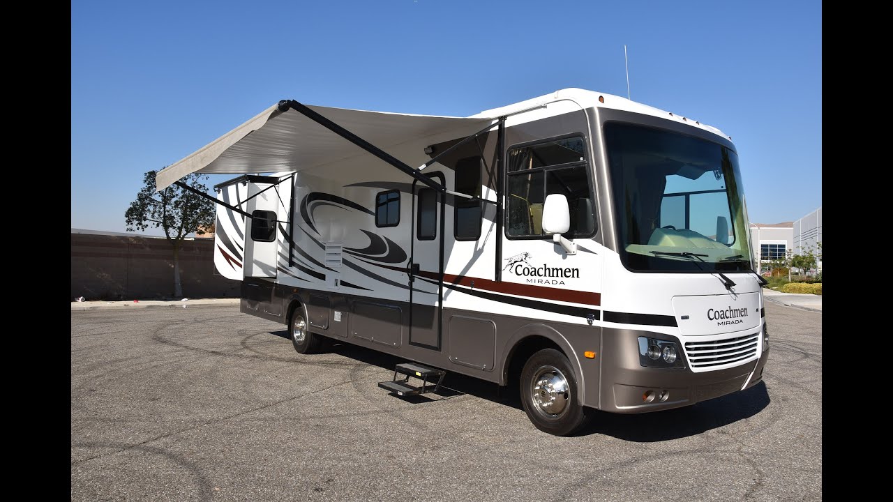 2012 RV for sale Tour How to Use and Drive this Coachmen Mirada 32DS Motorhome 4 21